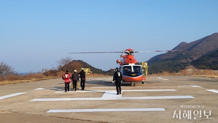 옹진군, 『응급 환자 후송 체계 매뉴얼』 위반 물의